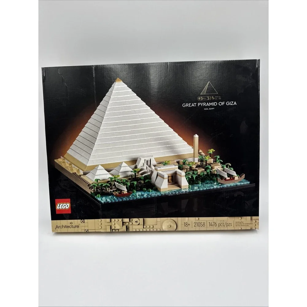 LEGO Architecture Landmark Collection Great Pyramid of Giza 21058 Building Set
